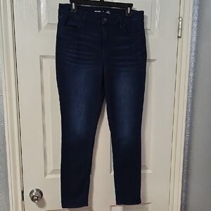 Women's Dark Blue Jeans